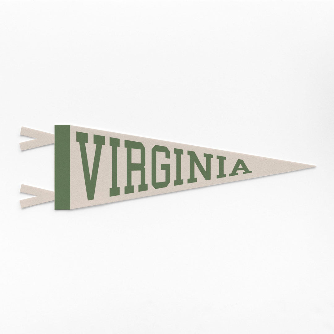 Virginia Varsity Felt Pennant