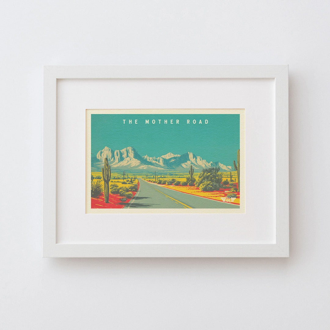 Route 66 Postcards Art Print Set