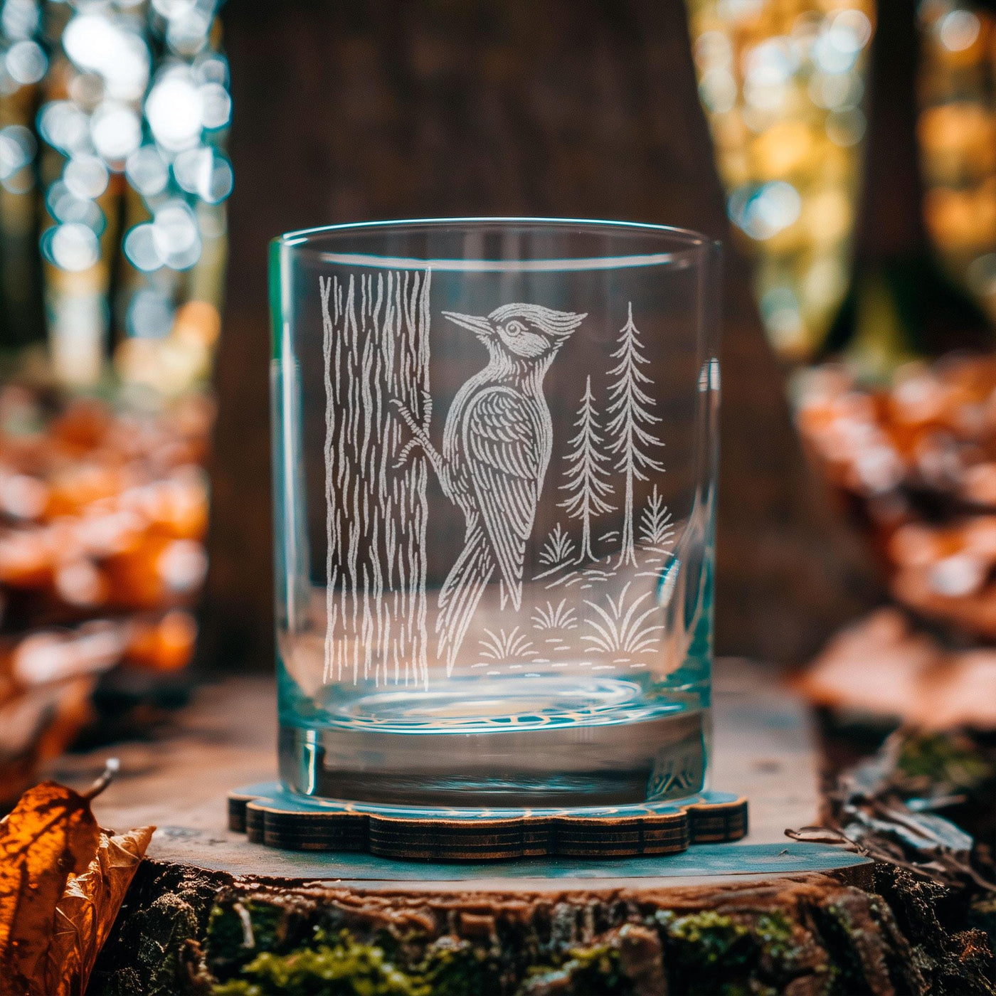 Woodpecker Glass