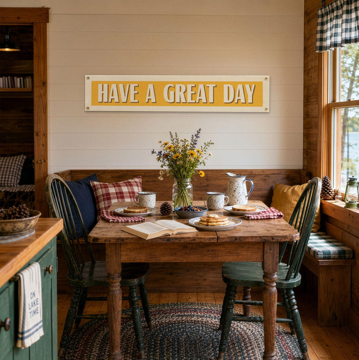 Have A Great Day Felt Banner