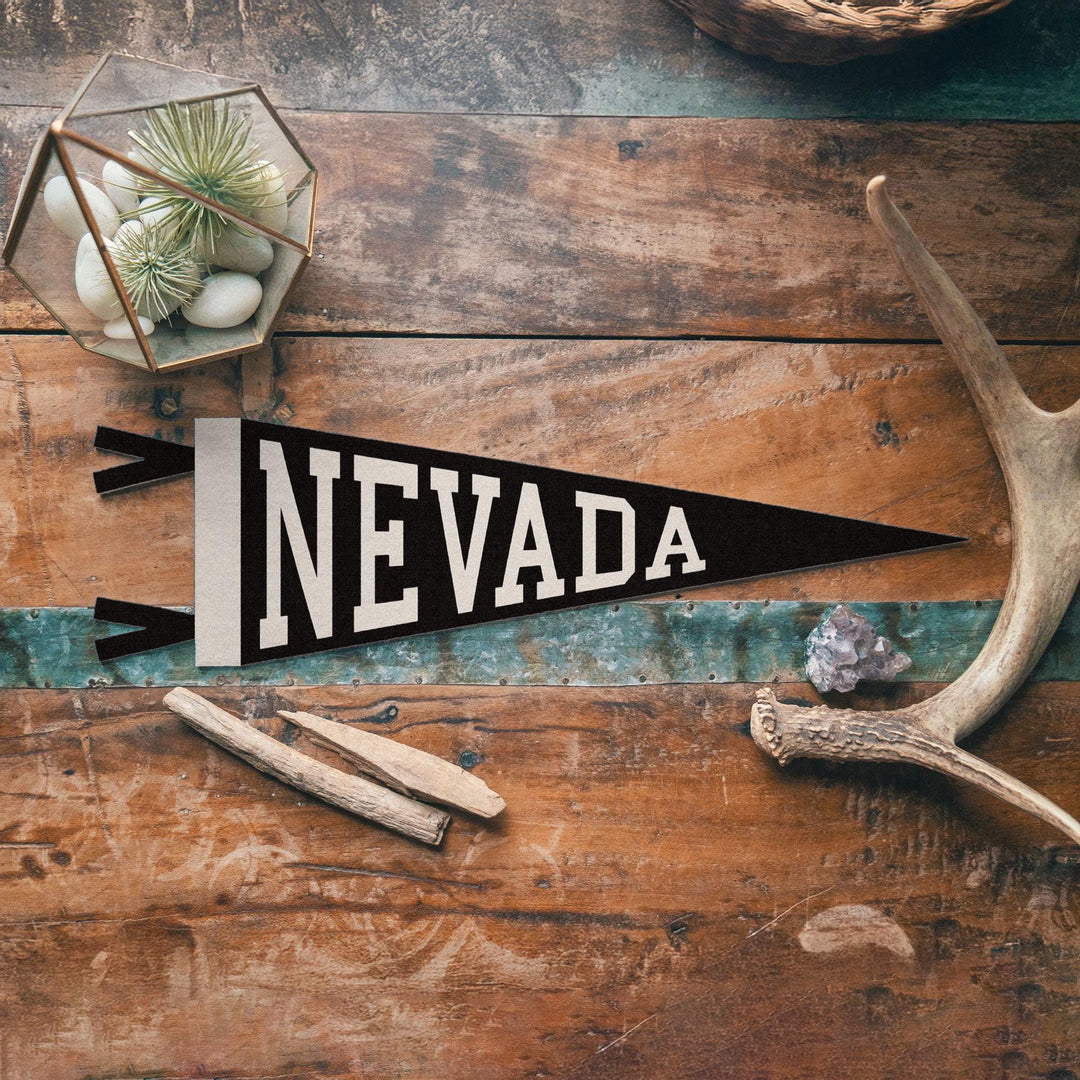 Nevada Varsity Felt Pennant