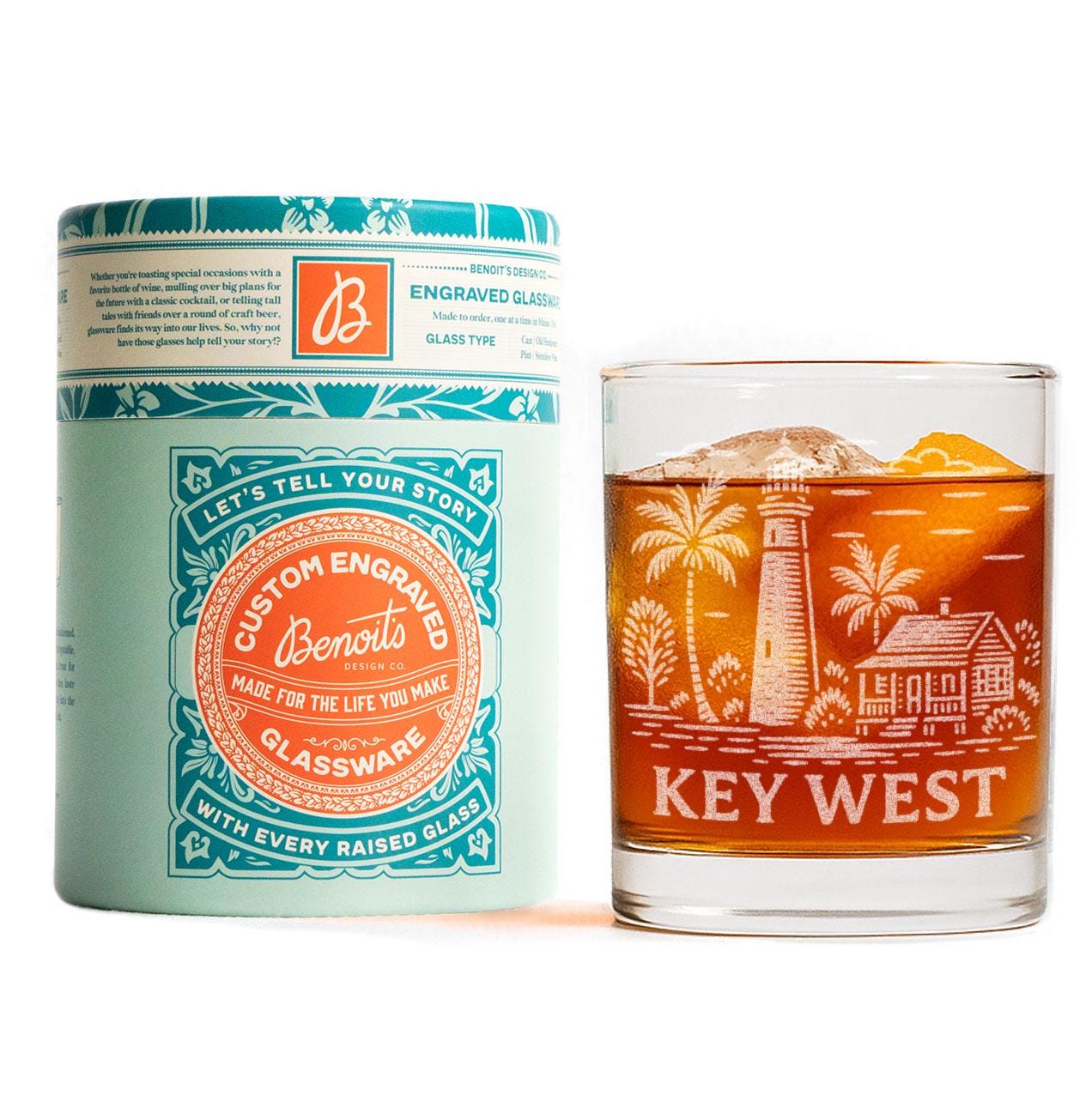 Key West Florida Glass