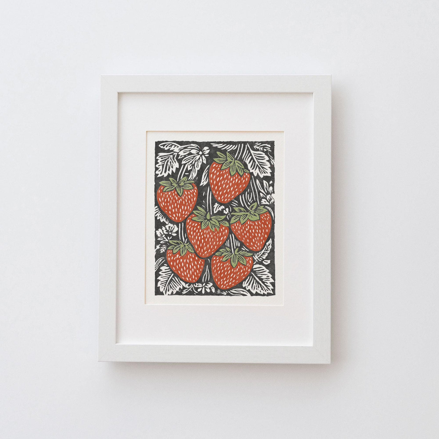 Strawberries Art Print