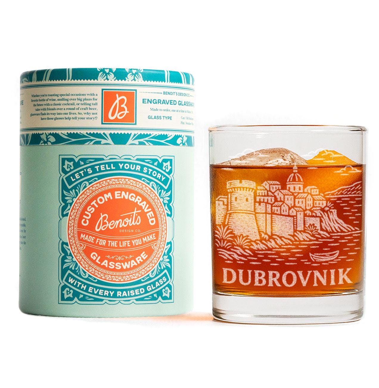 Dubrovnik Croatia Glass