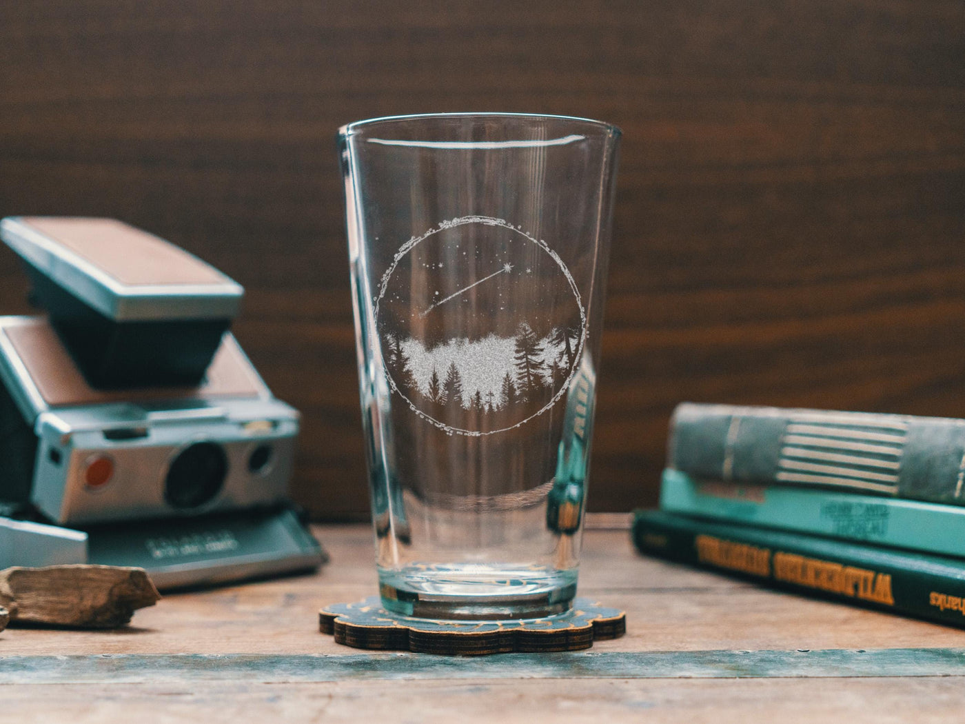 Shooting Star Glasses | Celestial Personalized Whiskey, Wine & Beer Glassware, Astronomy Lover Drinkware, Significant Other Night Sky Gift