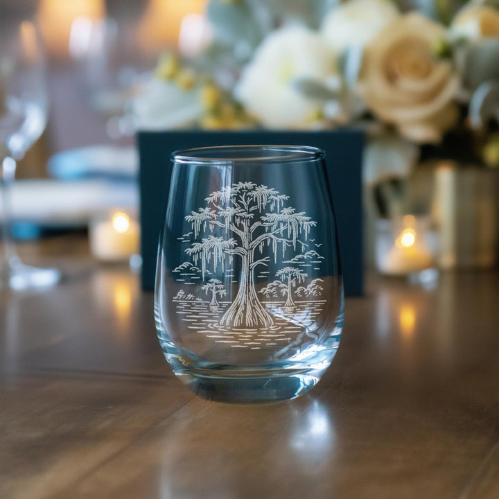 Cypress Tree Glasses