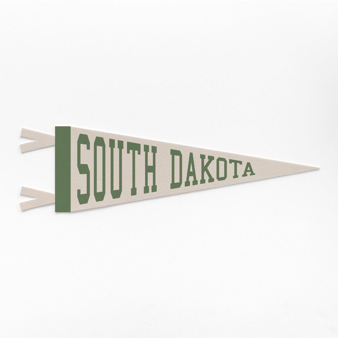 South Dakota Varsity Felt Pennant