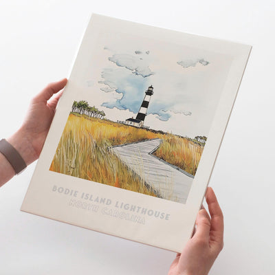 Bodie Island Lighthouse North Carolina Wall Art Print