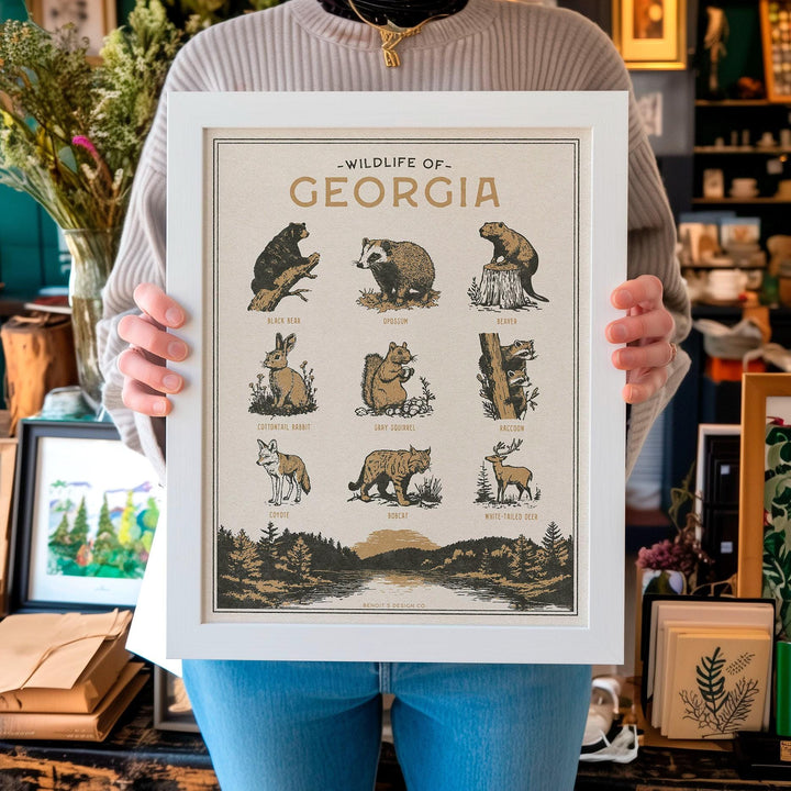 Georgia Wildlife Print
