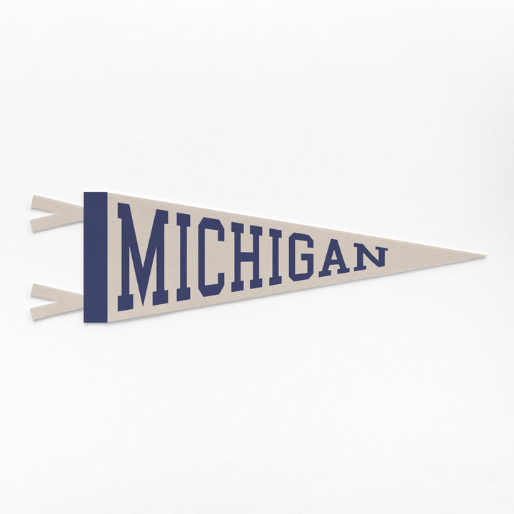 Michigan Varsity Felt Pennant