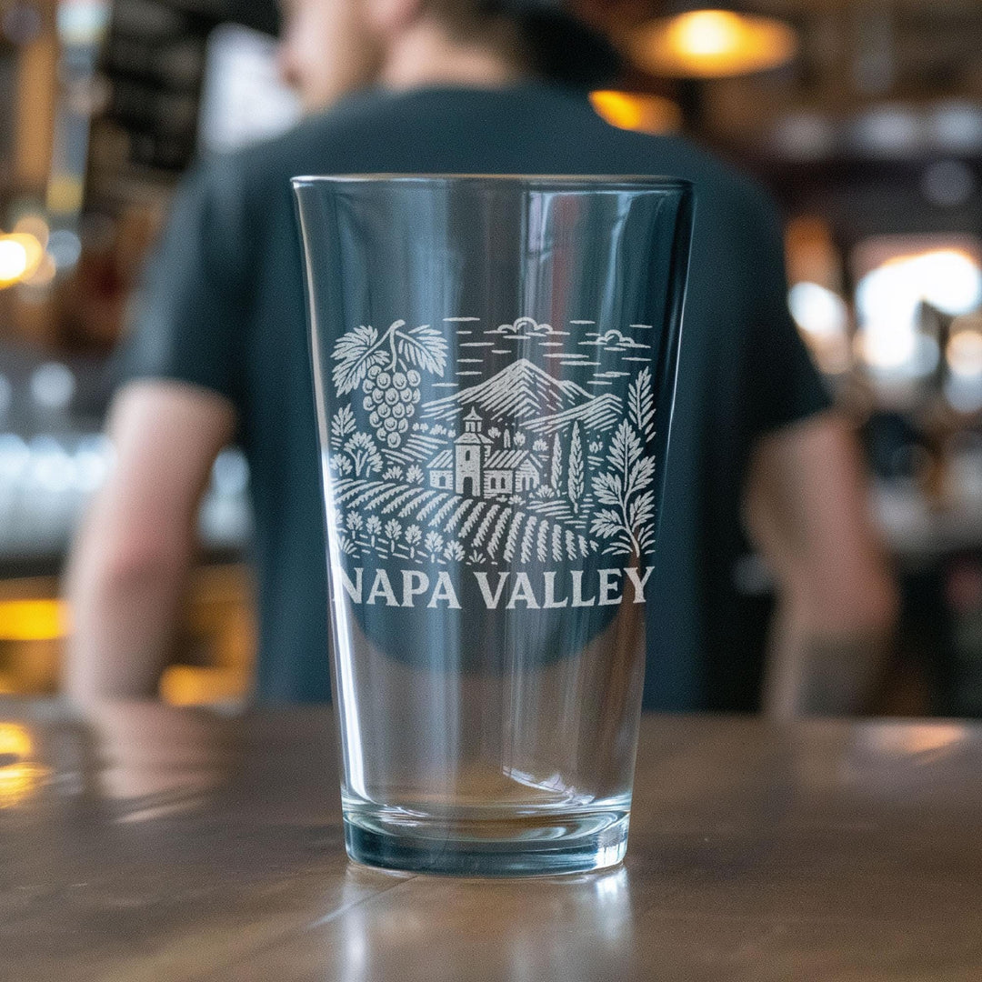 Napa Valley California Glasses