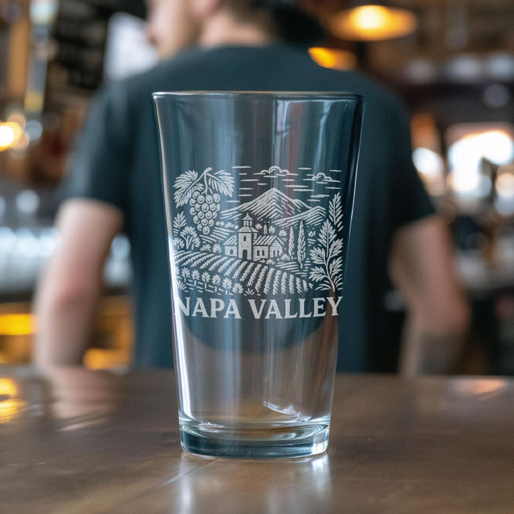 Napa Valley California Glasses