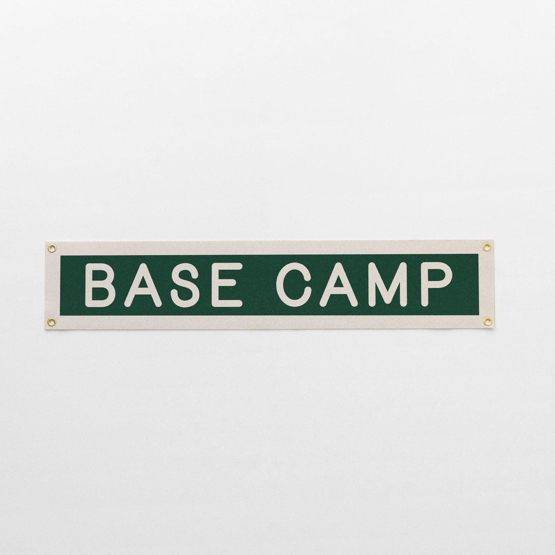 Base Camp Felt Banner