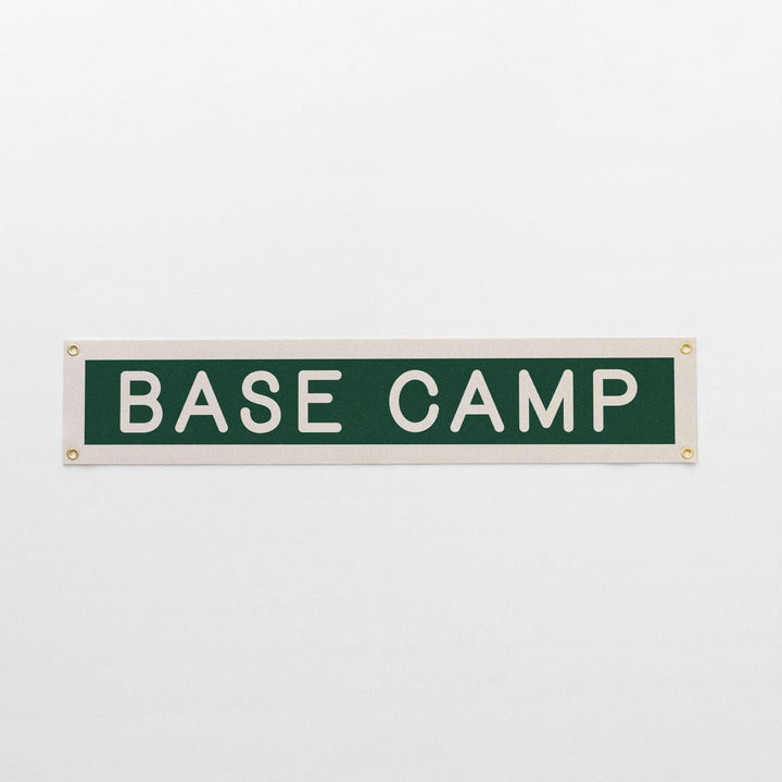 Base Camp Felt Banner