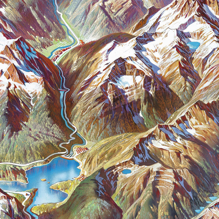 North Cascades National Park Historic Art Print