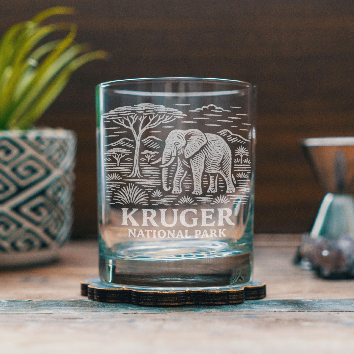 Kruger National Park South Africa Glass