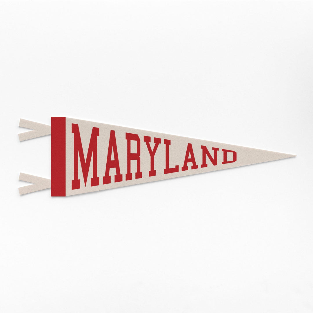 Maryland Varsity Felt Pennant
