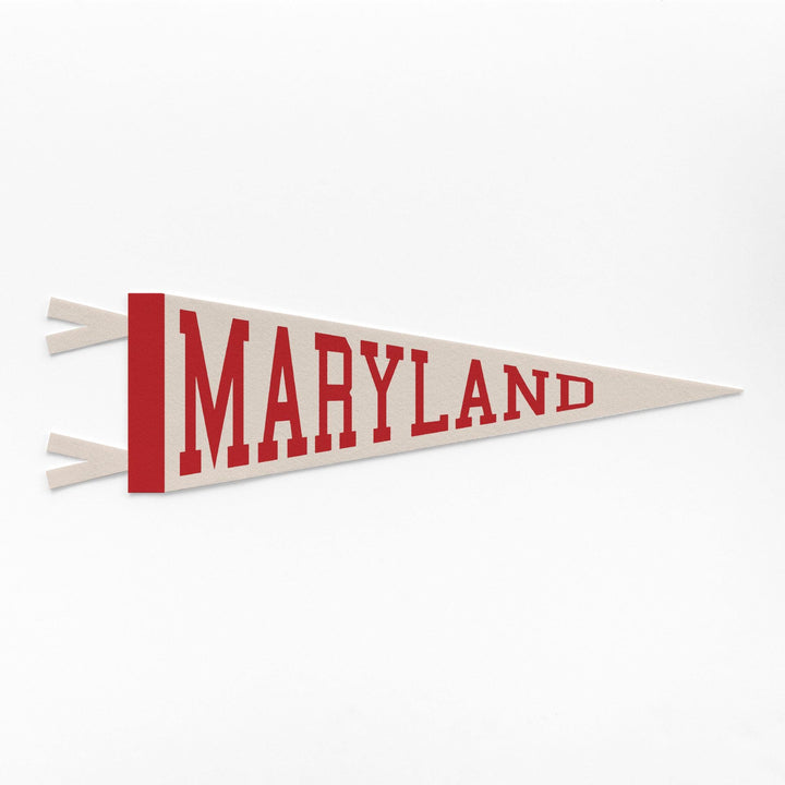 Maryland Varsity Felt Pennant