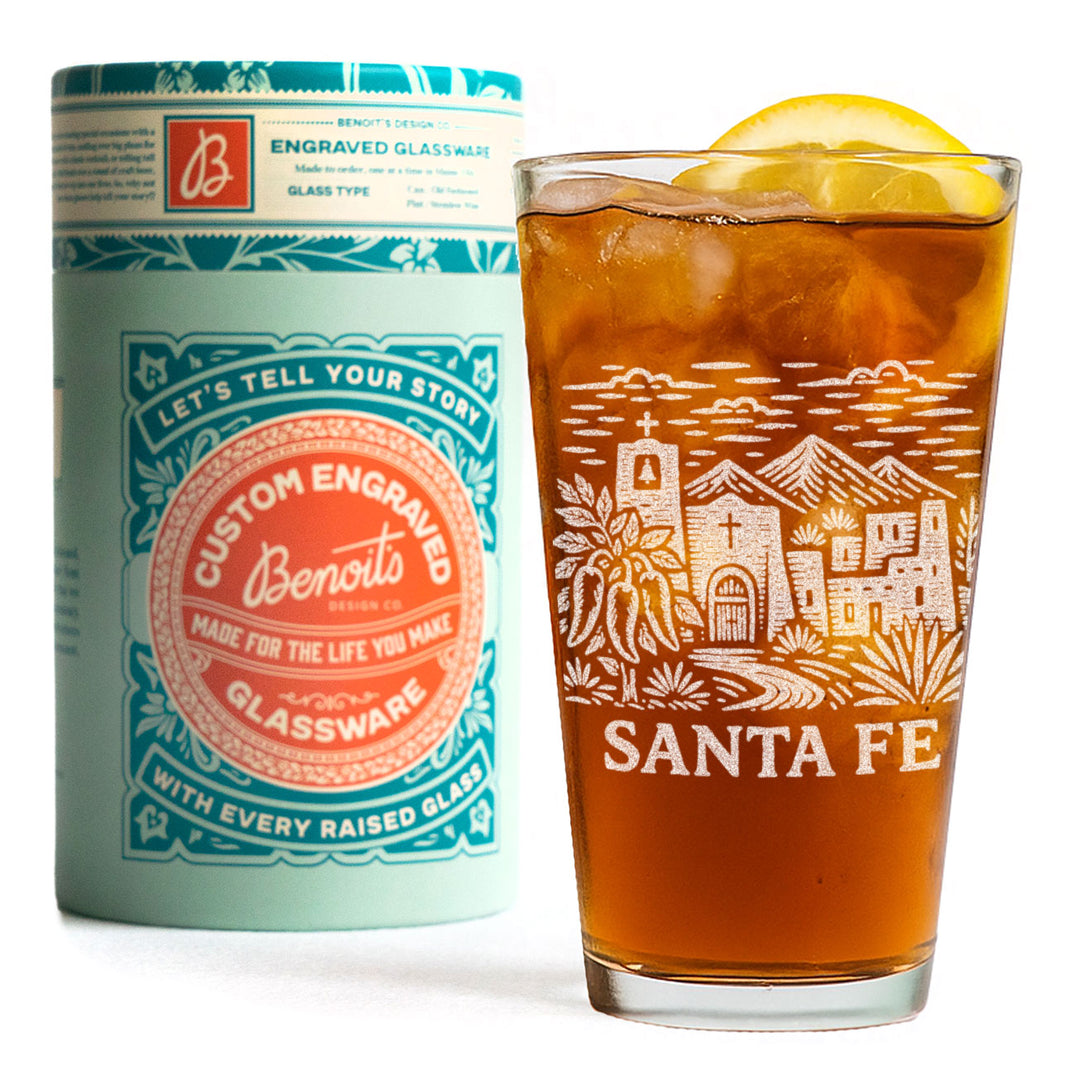Santa Fe New Mexico Glasses