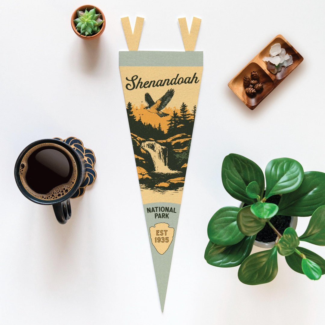 Shenandoah National Park Felt Pennant
