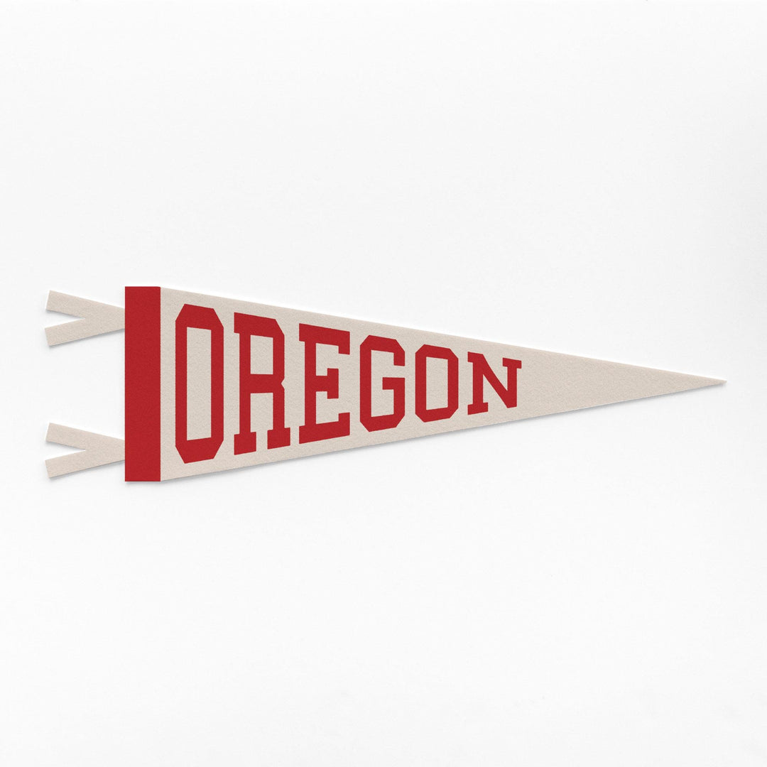 Oregon Varsity Felt Pennant