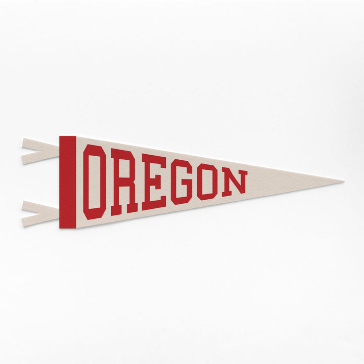 Oregon Varsity Felt Pennant