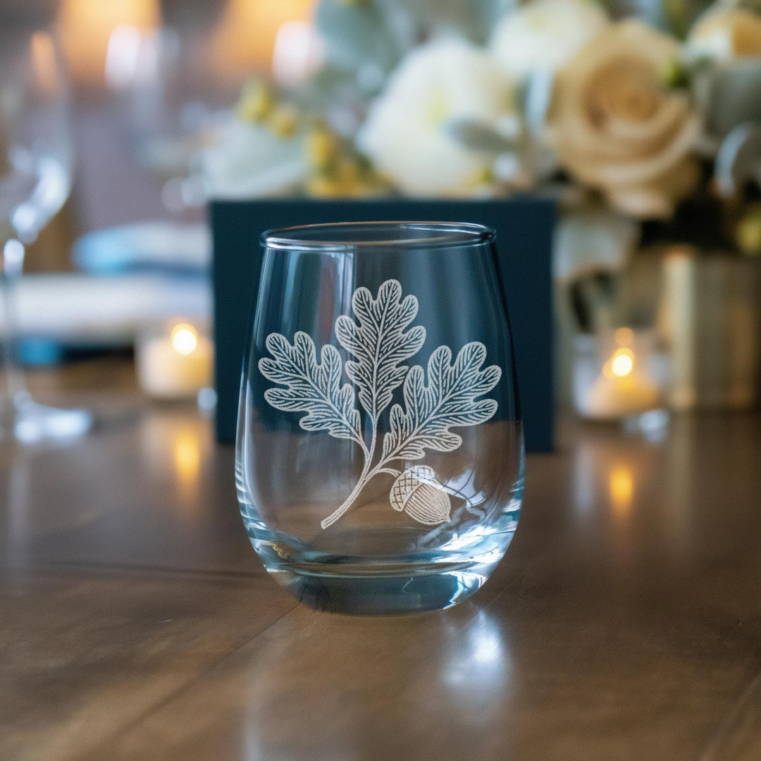 Oak Leaf &amp; Acorn Glasses