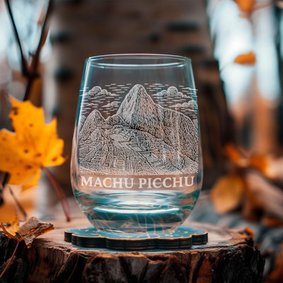 Machu Picchu Peru Glass