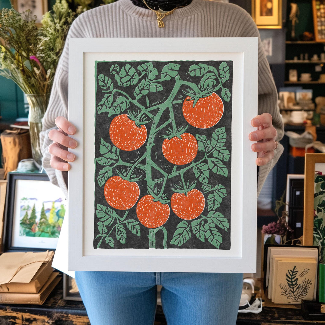 Tomato Vine Art Print