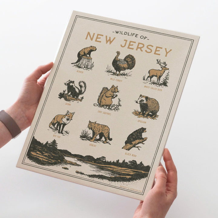 New Jersey Wildlife Print