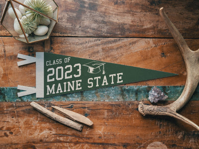 Custom Class of Gift Felt Pennant, Bold
