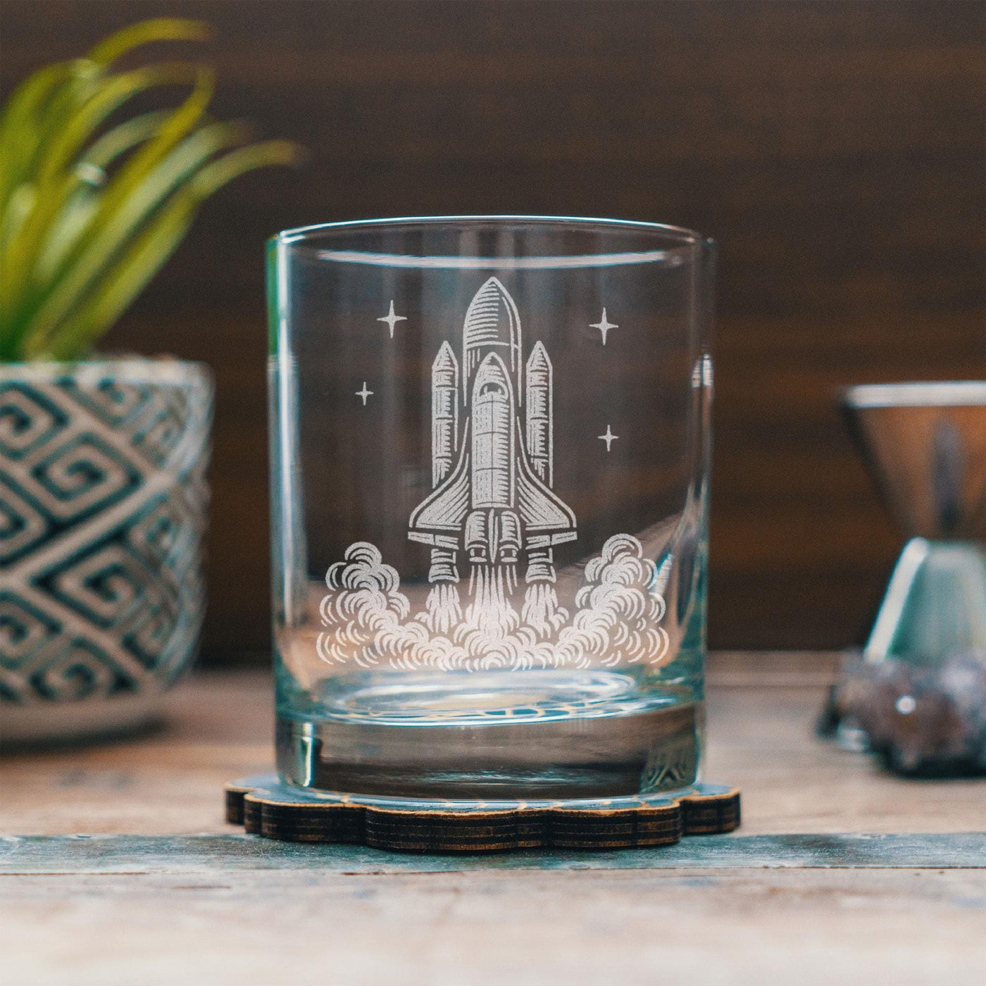 Space Shuttle Glass