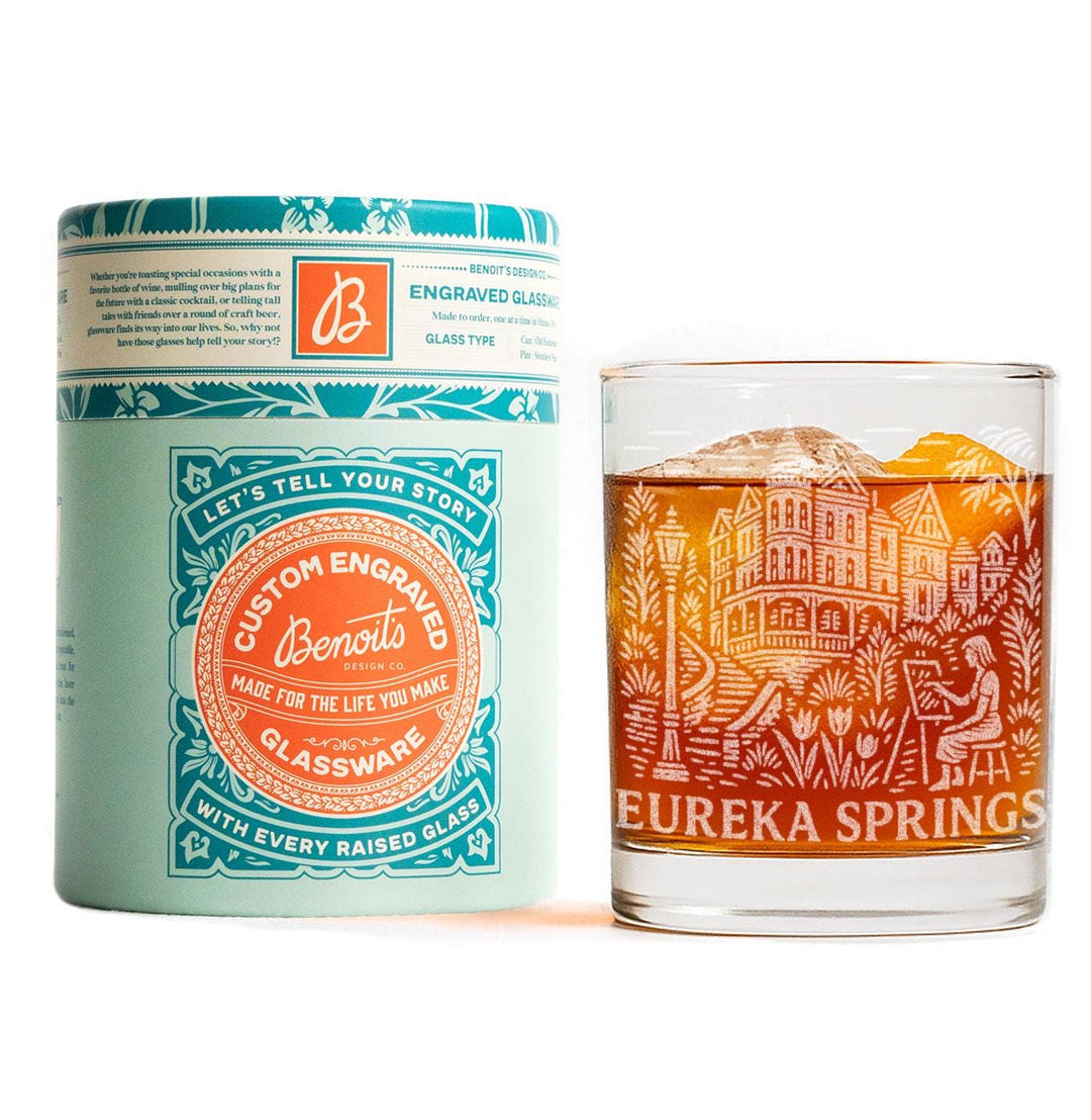 Eureka Springs Arkansas Glasses