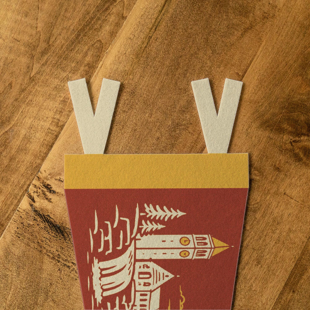 Ithaca New York Felt Pennant