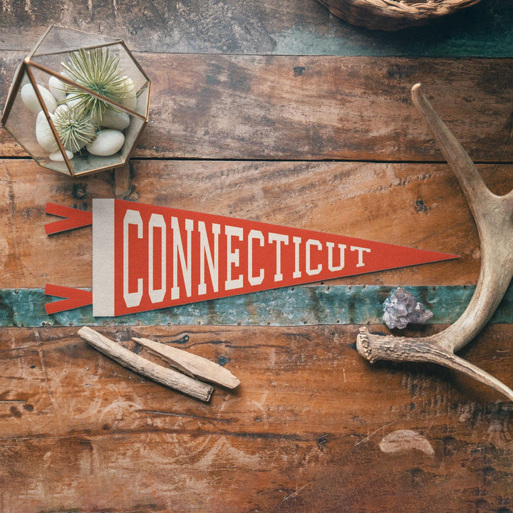 Connecticut Varsity Felt Pennant