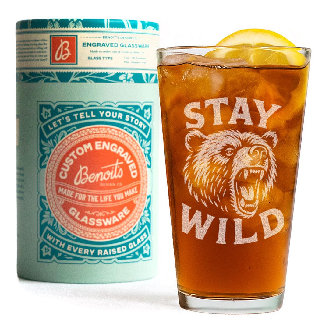 Stay Wild Glasses