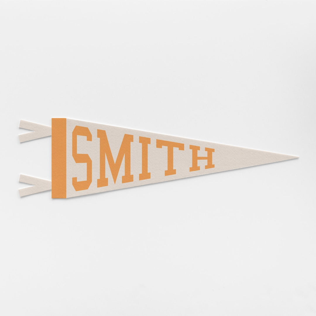 Custom Varsity Sign Felt Pennant