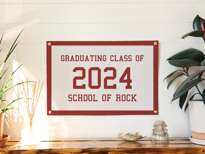 Custom Class of Gift Felt Banner