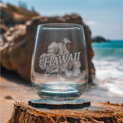 Hawaii State Bird Glasses