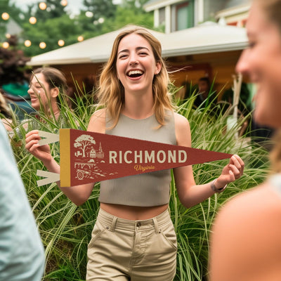 Richmond, Virginia Felt Pennant