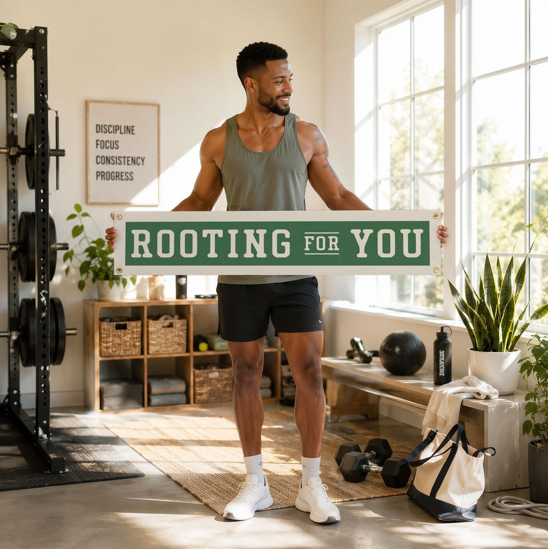 Rooting For You Felt Banner