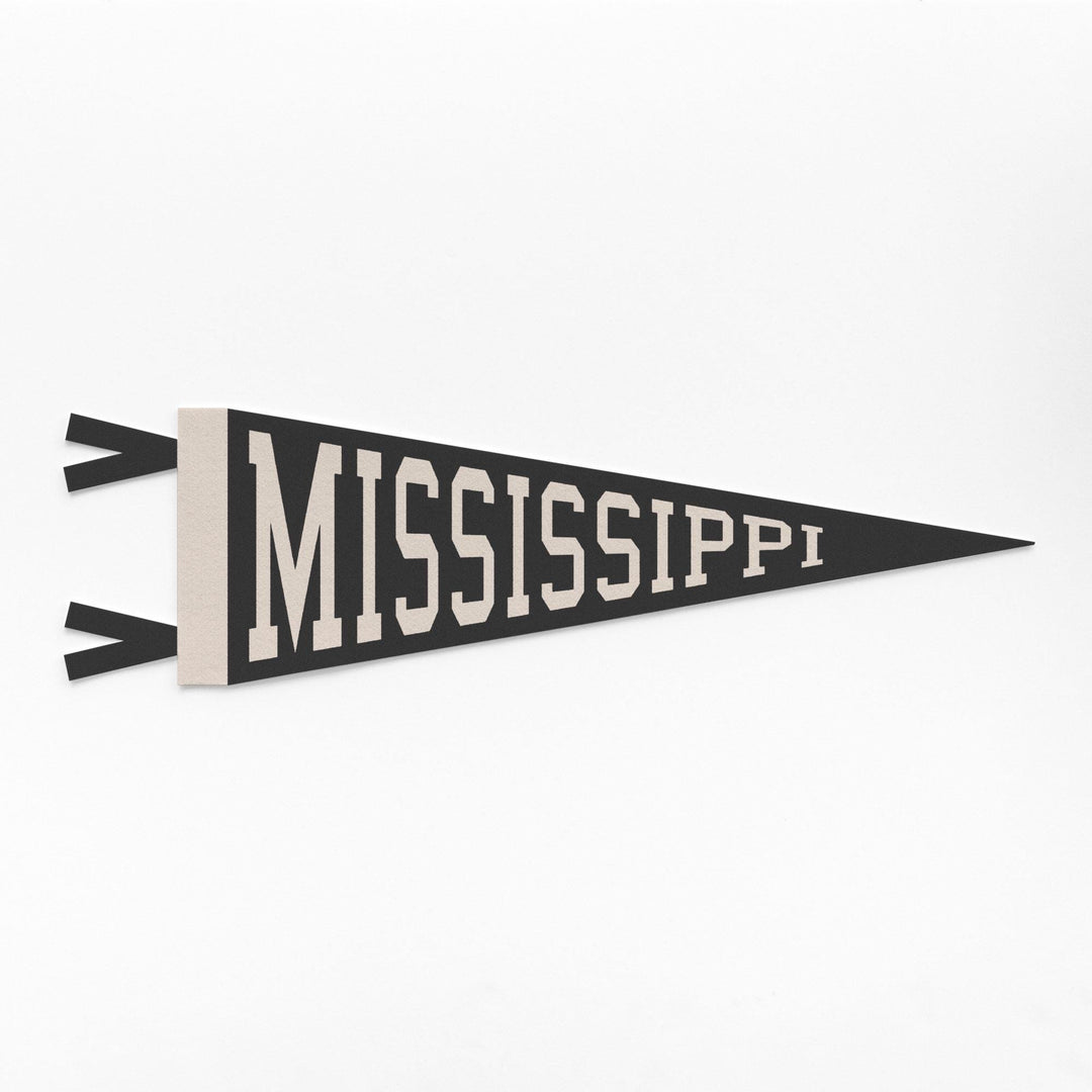 Mississippi Varsity Felt Pennant