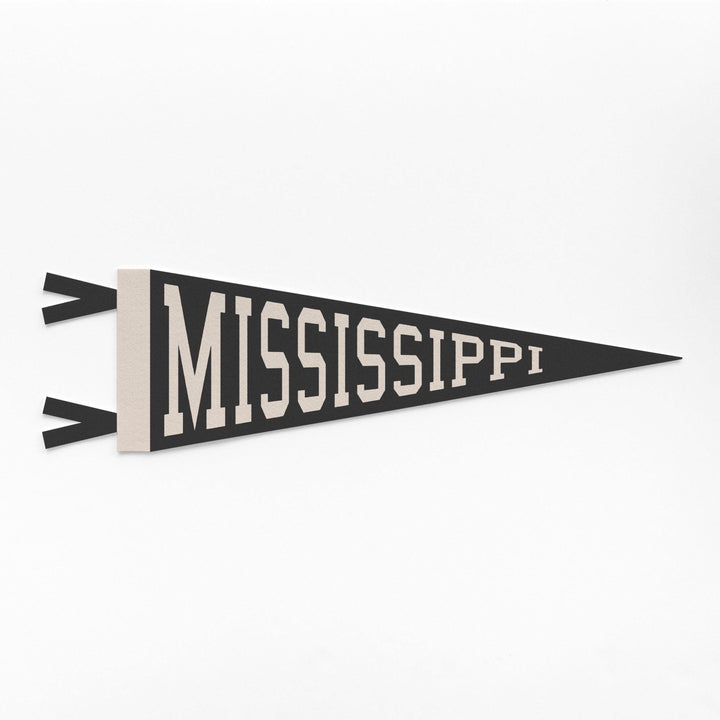 Mississippi Varsity Felt Pennant