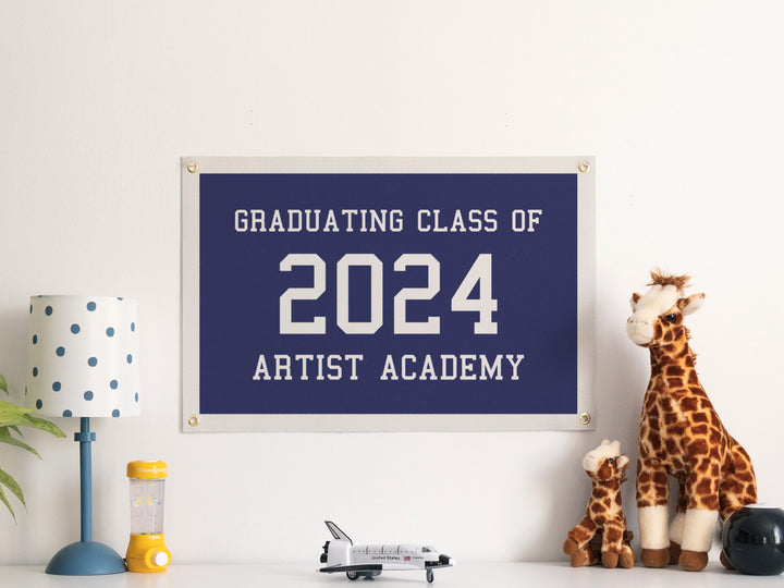 Custom Class of Gift Felt Banner