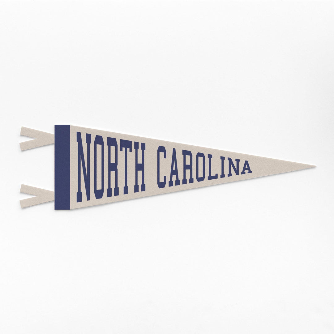 North Carolina Varsity Felt Pennant