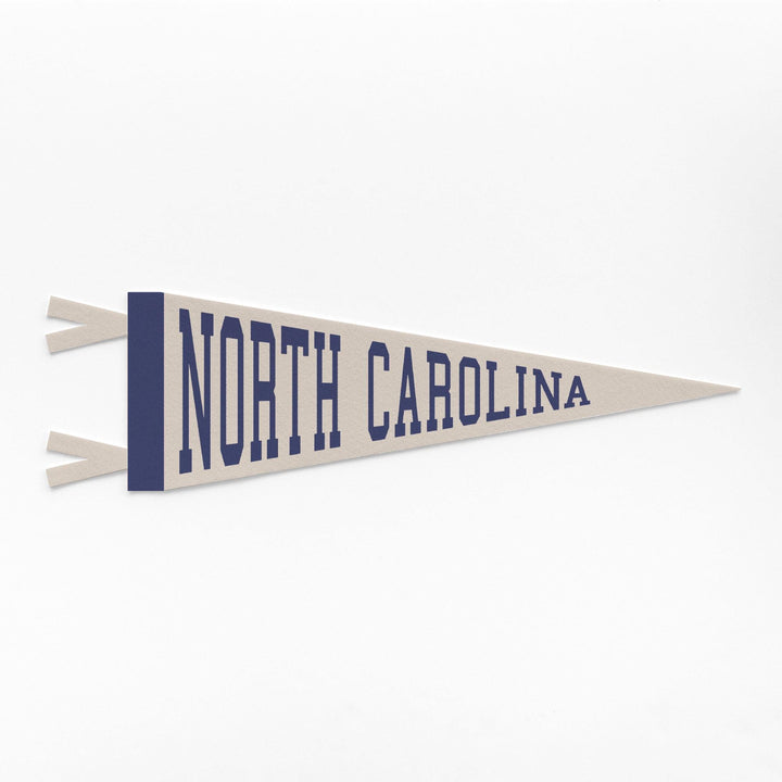 North Carolina Varsity Felt Pennant