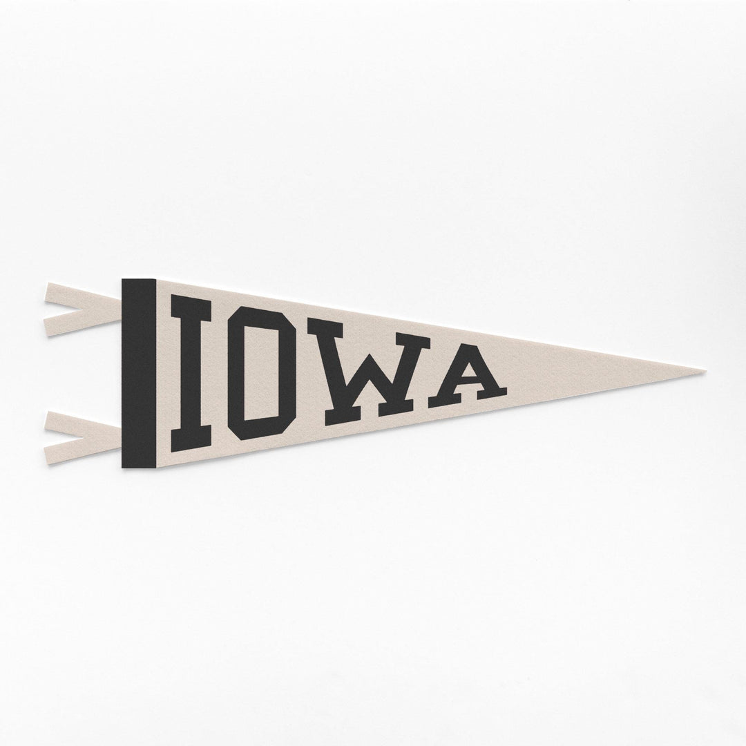 Iowa Varsity Felt Pennant