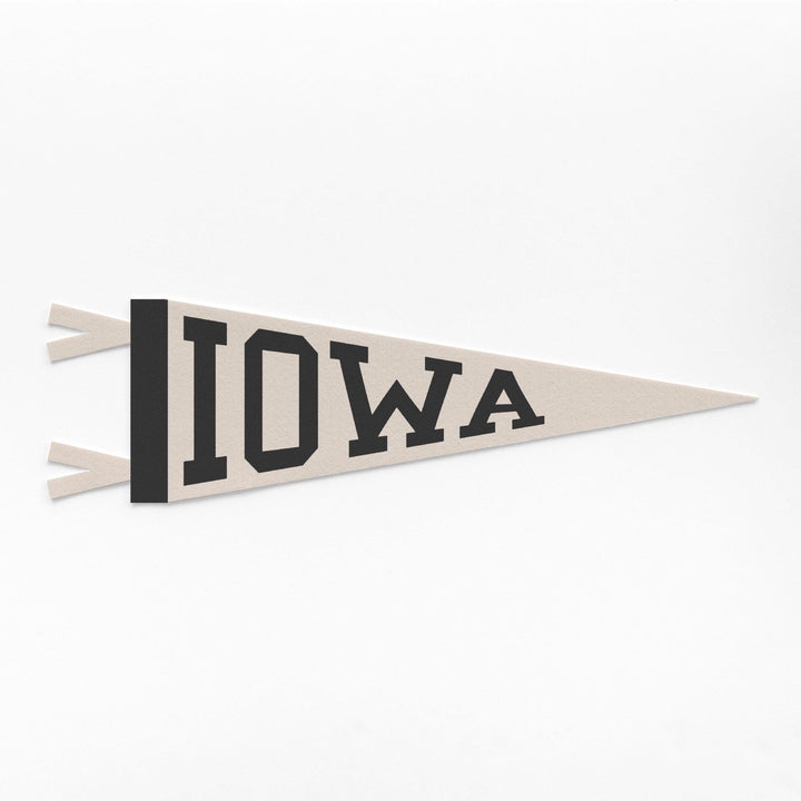 Iowa Varsity Felt Pennant