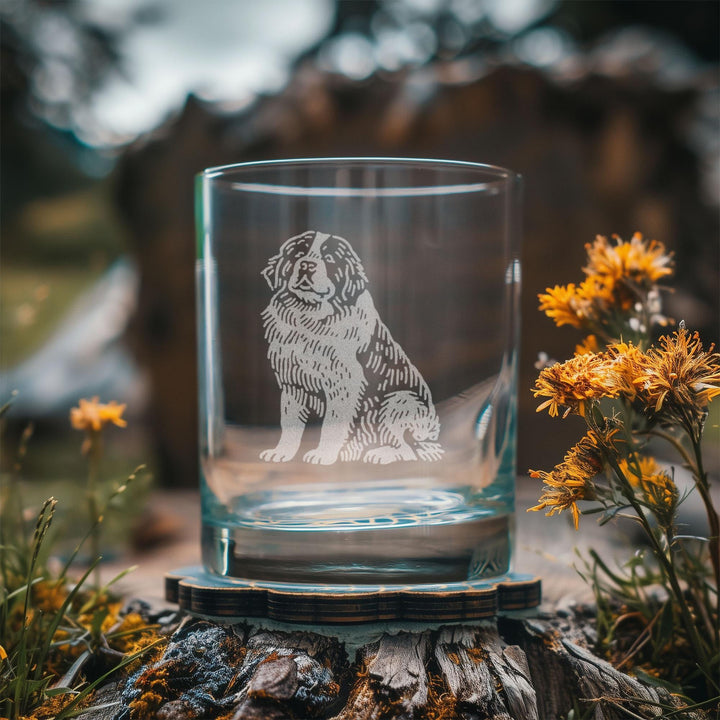 Saint Bernard Customizable Dog Glasses