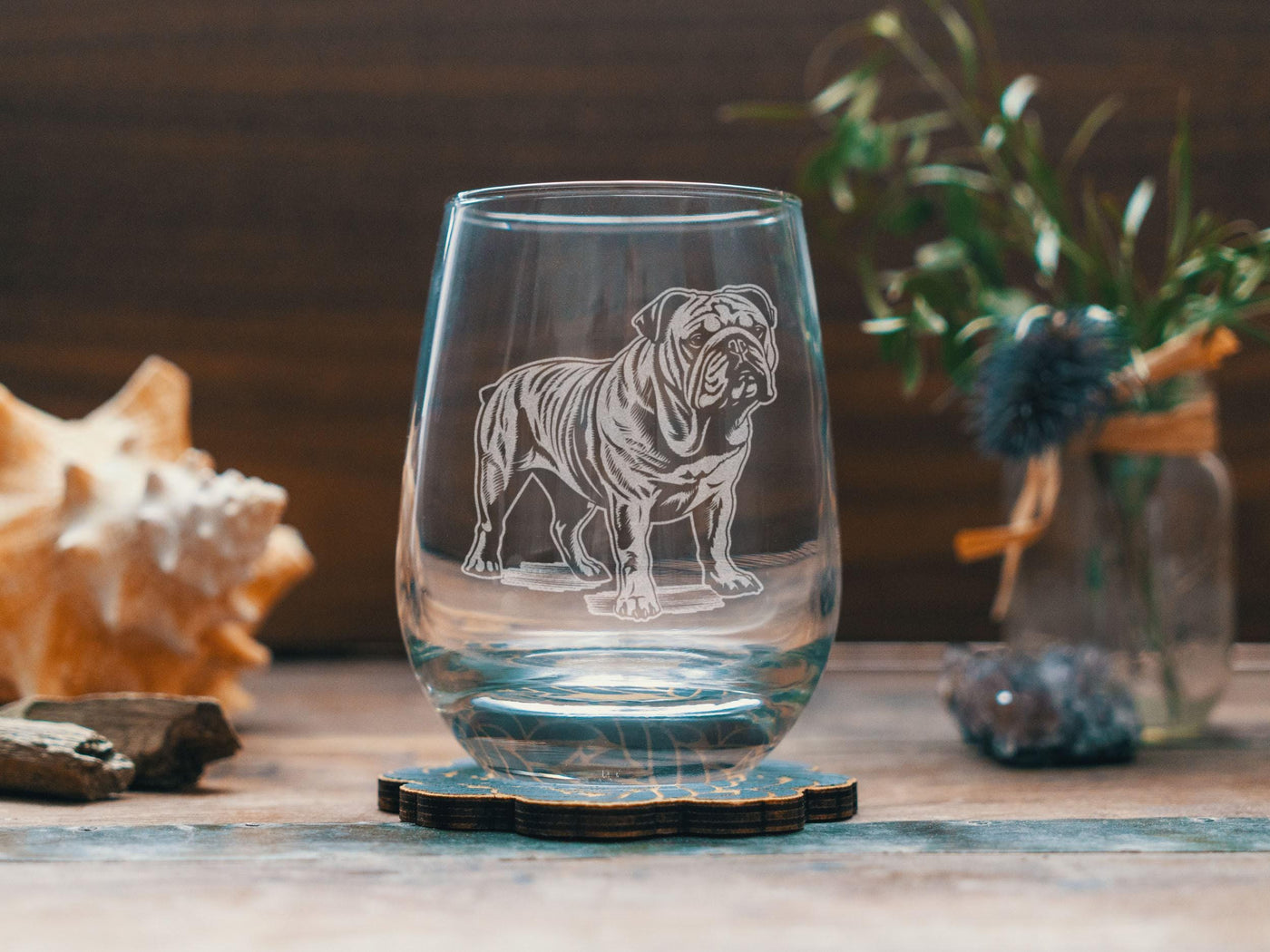 Bulldog Dog Glasses